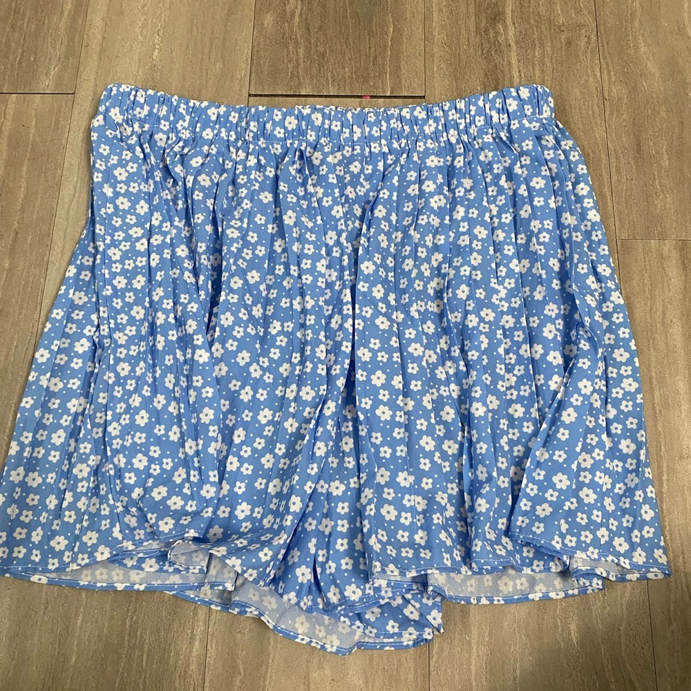 Shein wide leg shorts